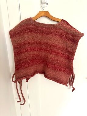 Handmade Ombre Knit Sweater Top